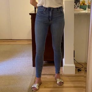 100% AUTHENTIC NOBODY DENIM CULT SKINNY JEANS MEDIUM BLUE SIZE 26